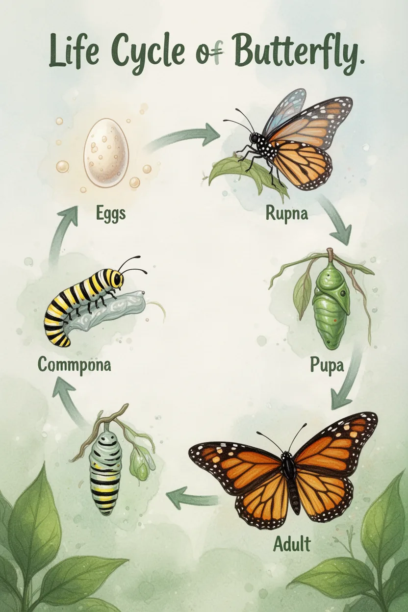 Life of a Monarch Butterfly