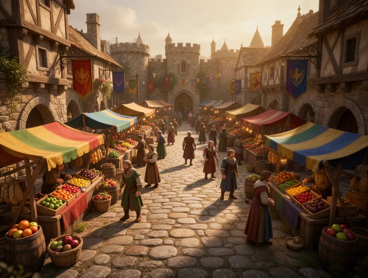 Medieval Market Square
