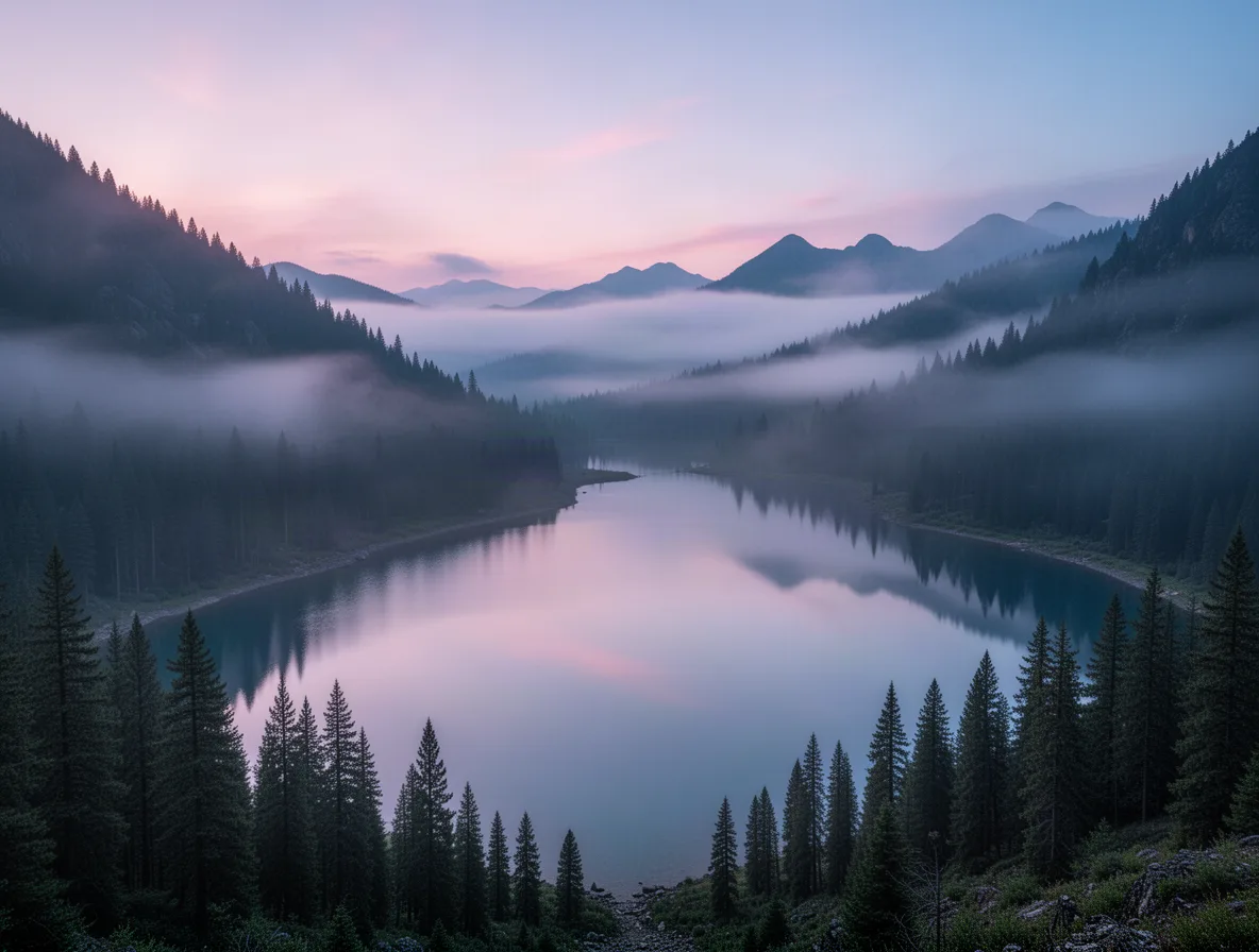 Misty Mountain Lakeside