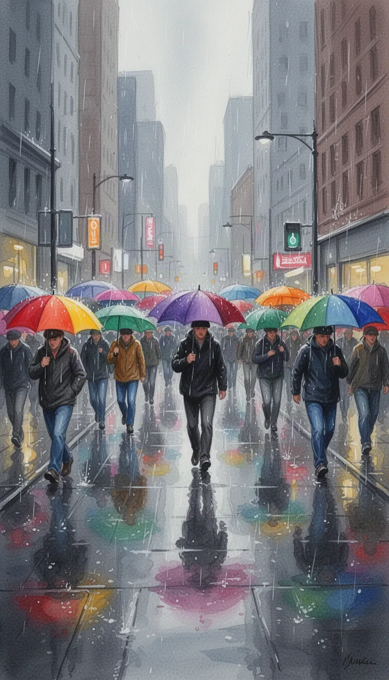 Rainy Day Umbrellas
