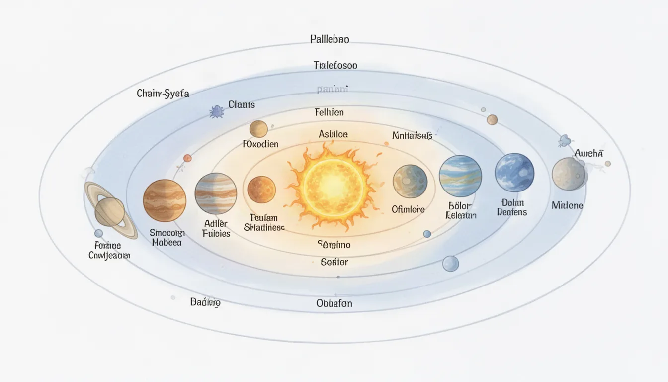 Solar System Diagram