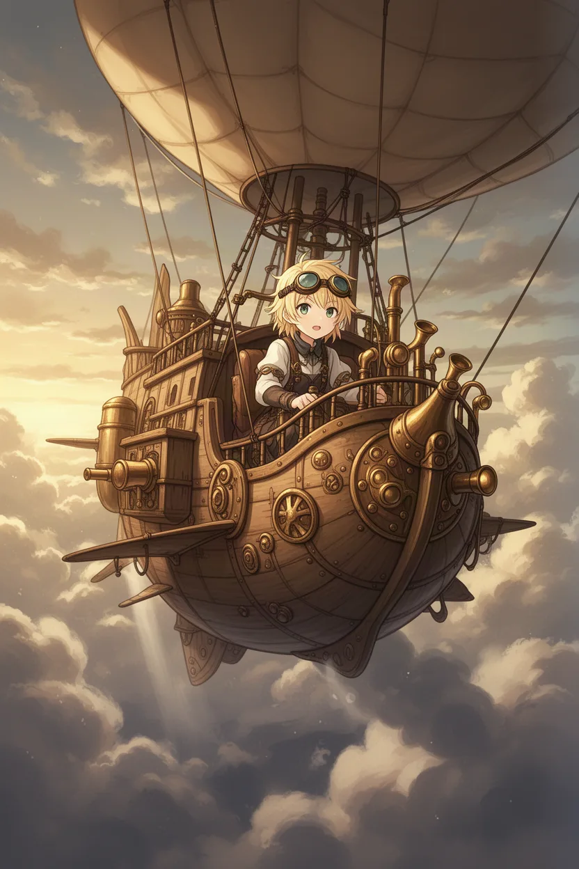 Steampunk Aviator Adventure